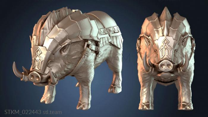 Статуэтки герои, монстры и демоны Подделыватель бронированного кабана «Майнс»