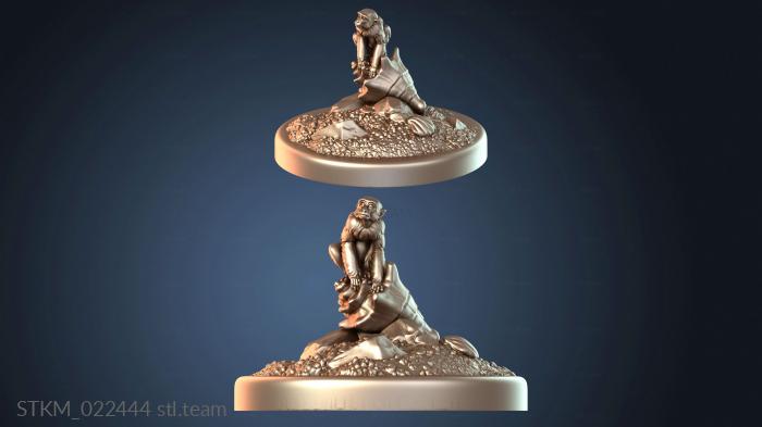 Статуэтки герои, монстры и демоны Обезьяна