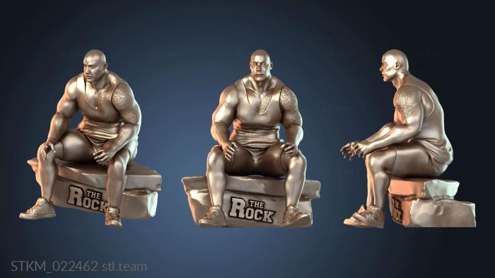 Статуэтки герои, монстры и демоны The Rock Resolute