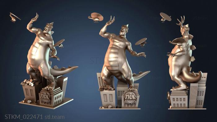 Статуэтки герои, монстры и демоны The Tick Dinosaur Neil