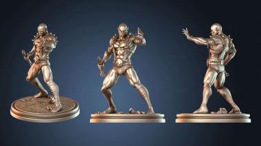 3D model Thundercats Panthro Statue (STL)