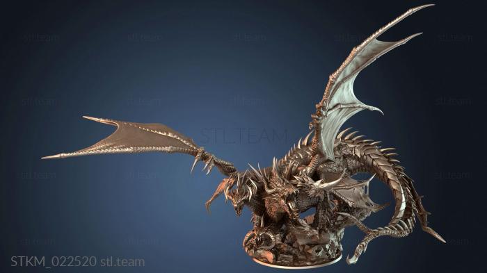 Статуэтки герои, монстры и демоны Tiamat The Ed Dragon