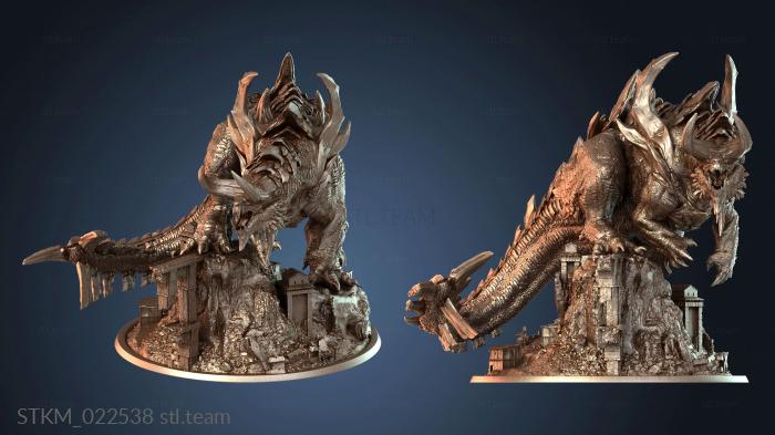 Статуэтки герои, монстры и демоны Titan Tarrasque