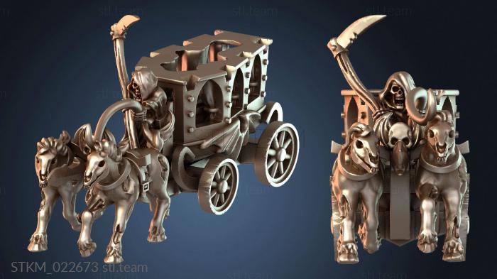 Статуэтки герои, монстры и демоны Undead Baleful Carriage Roof