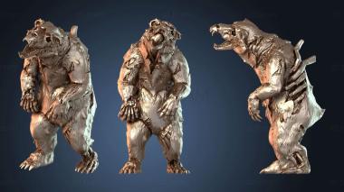 3D model Undead Bear Alpha (STL)