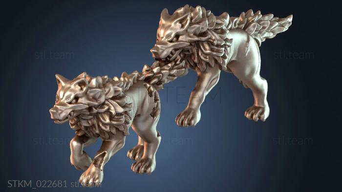 Статуэтки герои, монстры и демоны Undead Dire Tenebrous