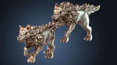 3D model Undead Dire Tenebrous (STL)