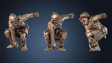 3D модель Мерзкое кладбище скелетов нежити (STL)