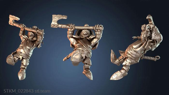 Статуэтки герои, монстры и демоны Warlike Dodge