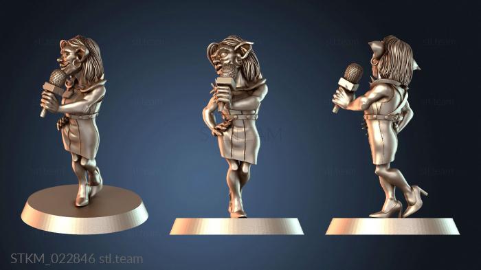 Статуэтки герои, монстры и демоны Weather Control Chick Green Skin