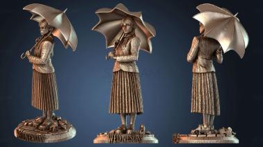 3D model Wednesday Netflix (STL)