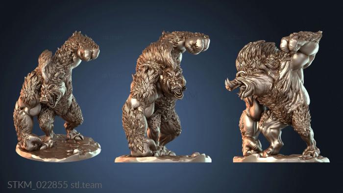 Статуэтки герои, монстры и демоны Wereboar Were Boar