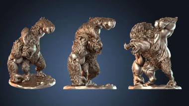 3D модель Оборотень Кабан (STL)