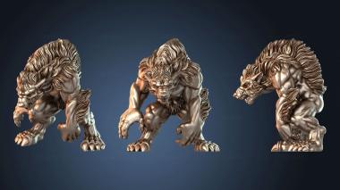3D модель Оборотень (STL)