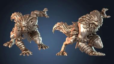 3D модель Оборотень Альфа Квант (STL)