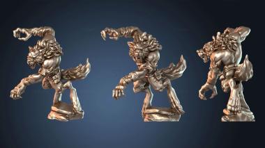 3D model Werewolf Alpha (STL)