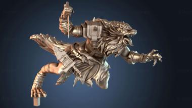 3D model Werewolf Beta (STL)