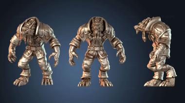 3D модель Охота на оборотня Генна (STL)