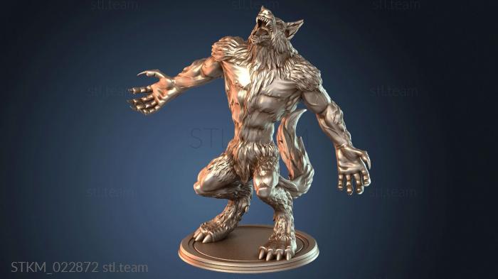 Статуэтки герои, монстры и демоны Werewolf Graves Cunning