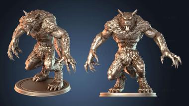 3D model Werewolf Graves Wild (STL)