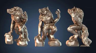 3D model Werewolf Mystic (STL)