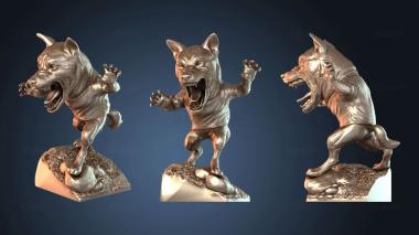 3D model Werewolf Young (STL)