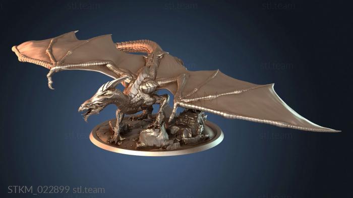 Статуэтки герои, монстры и демоны White Dragon Adult Young