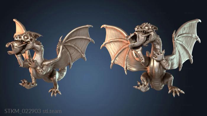 Статуэтки герои, монстры и демоны White Dragon Bite Jaded