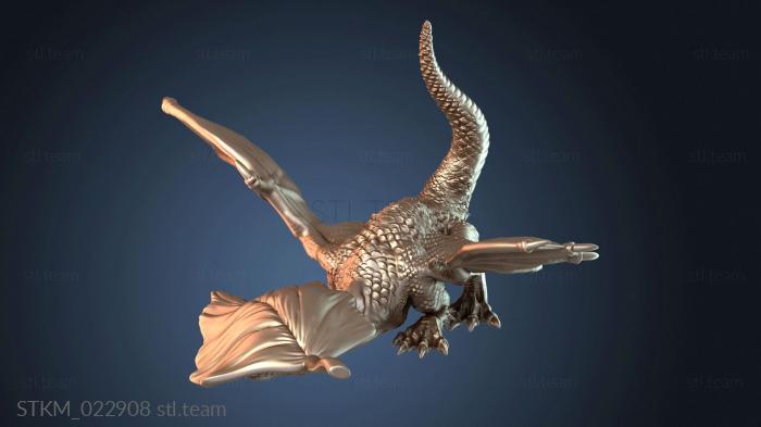 Статуэтки герои, монстры и демоны White Dragon Wyrmling Hiding