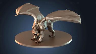 3D model White Dragon (STL)