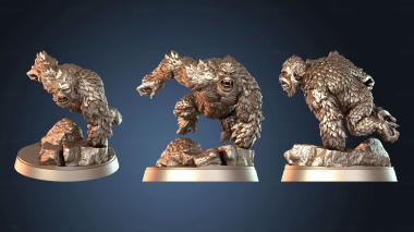 3D model White Gorilla Alpha (STL)