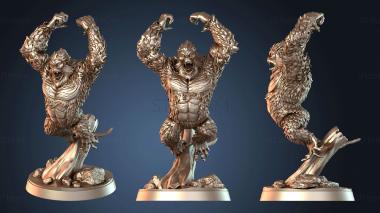 3D model White Gorilla Cunning (STL)