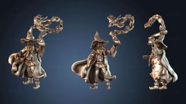 3D model Wizard Questor (STL)