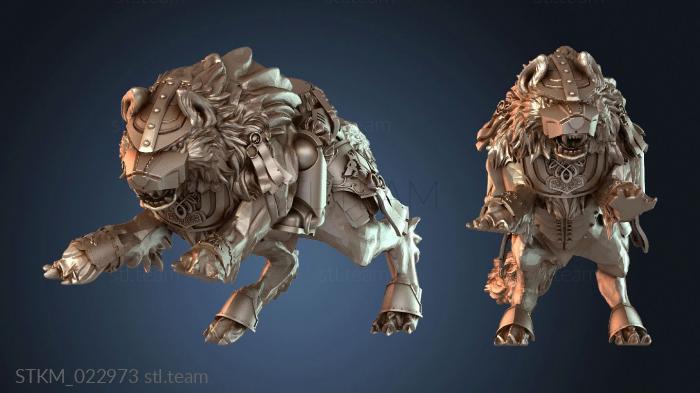 Статуэтки герои, монстры и демоны Волк и Всадник