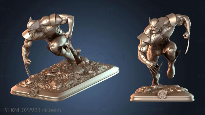 Статуэтки герои, монстры и демоны Росомаха