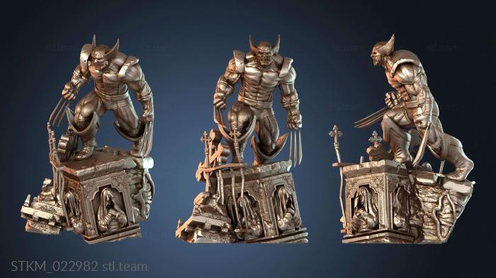 Статуэтки герои, монстры и демоны Росомаха Смелый