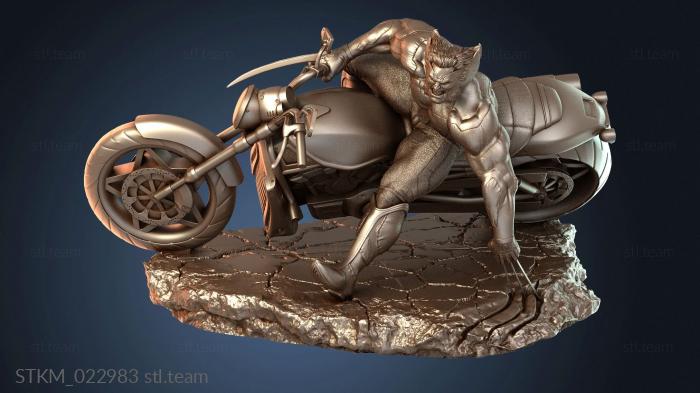 Статуэтки герои, монстры и демоны Росомаха