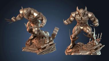 3D модель Wolverine Classic Желтая решетка радиатора (STL)
