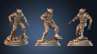 3D model Wolverine Lobezno Solo (STL)