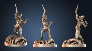 3D модель Атака лесной дриады (STL)