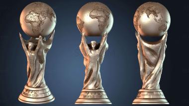 3D model World Cup Lithophane Lamp (STL)