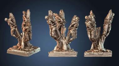 3D модель Гнев Бога Чумной Кол (STL)