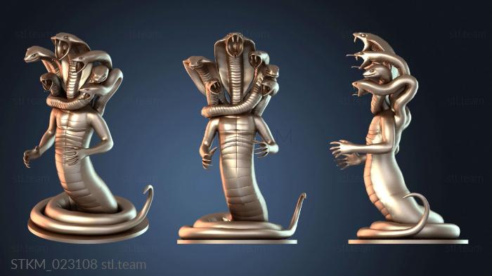 Статуэтки герои, монстры и демоны Yuan Ti Anathema for Shapeways
