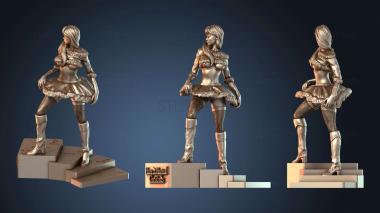 3D model Zatanna Christmas Suit (STL)