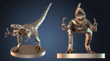 3D model Zombie Deinonychus (STL)