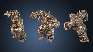 3D model Zombie Golem Carne (STL)