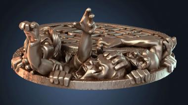 3D model Zombie Manhole Zombiemanhole (STL)