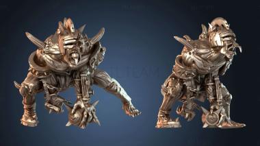 3D model Zombie Necrofago (STL)