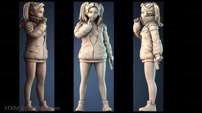 Silent Girl Statue