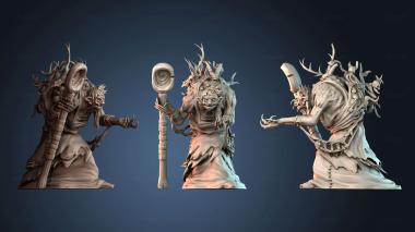 3D model Annis Hag Staff (STL)